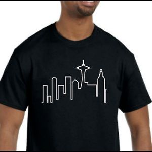 Frasier Seattle Skyline T-Shirt NEW (NWT) pick your size